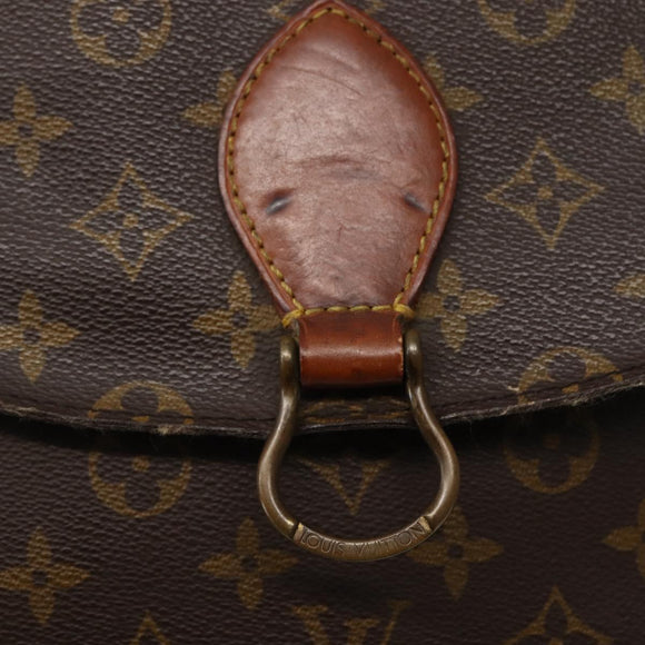 LOUIS VUITTON Monogram Saint Cloud GM Shoulder Bag M51242 LV Auth hk3028
