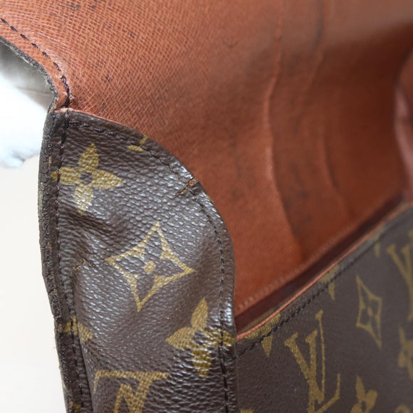 LOUIS VUITTON Monogram Saint Cloud GM Shoulder Bag M51242 LV Auth hk3028