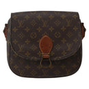 LOUIS VUITTON Monogram Saint Cloud GM Shoulder Bag M51242 LV Auth hk3028-2