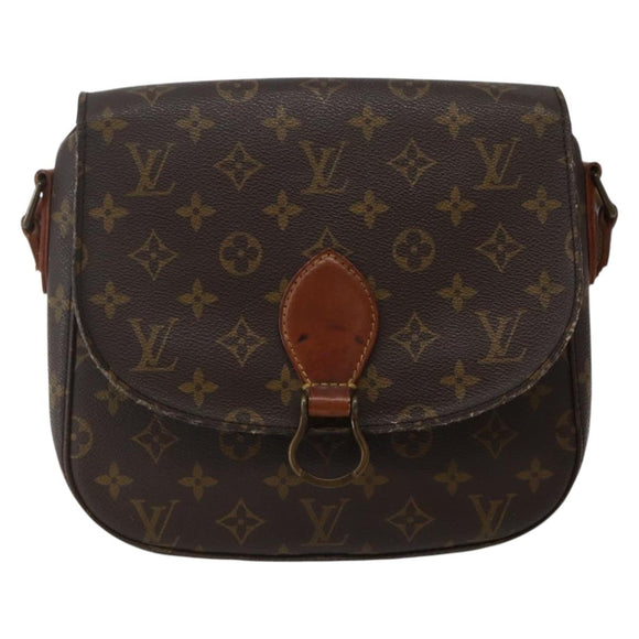 LOUIS VUITTON Monogram Saint Cloud GM Shoulder Bag M51242 LV Auth hk3028