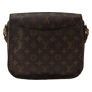 LOUIS VUITTON Monogram Saint Cloud GM Shoulder Bag M51242 LV Auth hk3028-3