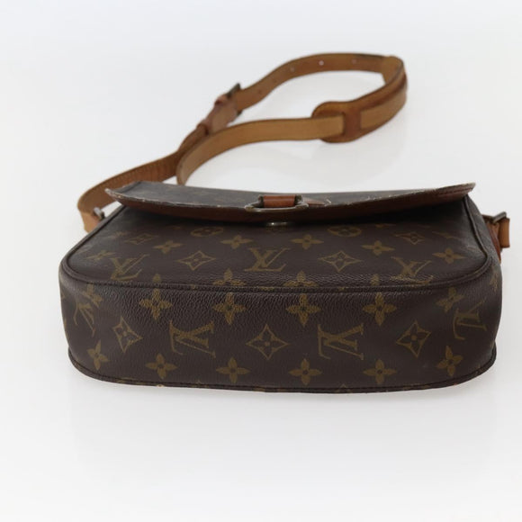 LOUIS VUITTON Monogram Saint Cloud GM Shoulder Bag M51242 LV Auth hk3028