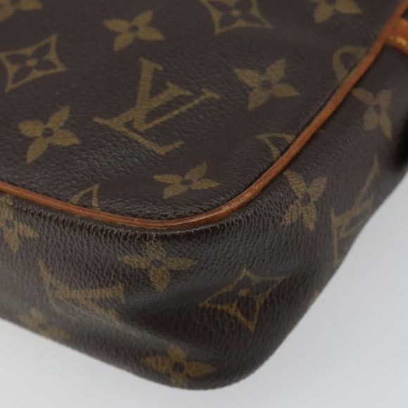 LOUIS VUITTON Monogram Compiegne 23 Clutch Bag M51847 LV Auth hk3029