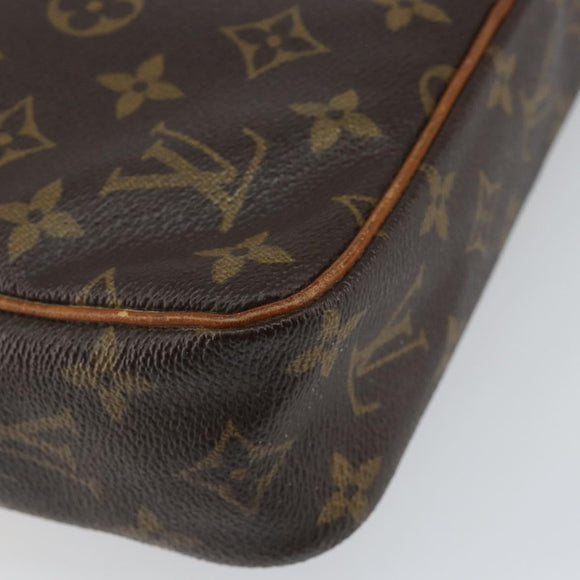 LOUIS VUITTON Monogram Compiegne 23 Clutch Bag M51847 LV Auth hk3029