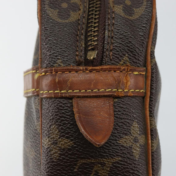 LOUIS VUITTON Monogram Compiegne 23 Clutch Bag M51847 LV Auth hk3029