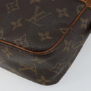 LOUIS VUITTON Monogram Compiegne 23 Clutch Bag M51847 LV Auth hk3029-7
