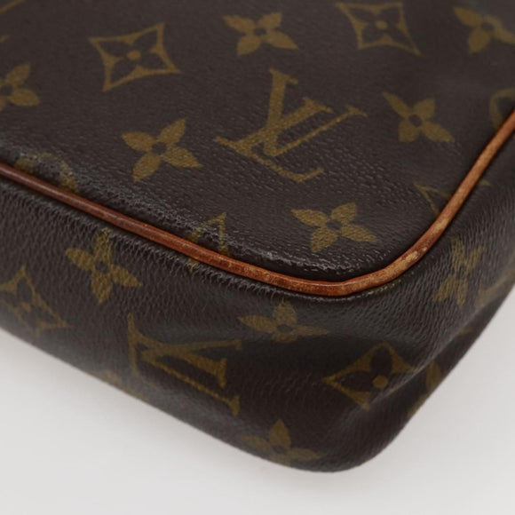 LOUIS VUITTON Monogram Compiegne 23 Clutch Bag M51847 LV Auth hk3030