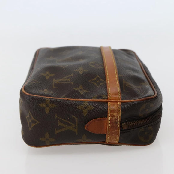 LOUIS VUITTON Monogram Compiegne 23 Clutch Bag M51847 LV Auth hk3030