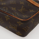 LOUIS VUITTON Monogram Compiegne 23 Clutch Bag M51847 LV Auth hk3030-7