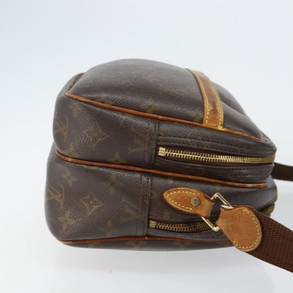 LOUIS VUITTON Monogram Reporter PM Shoulder Bag M45254 LV Auth hk3032