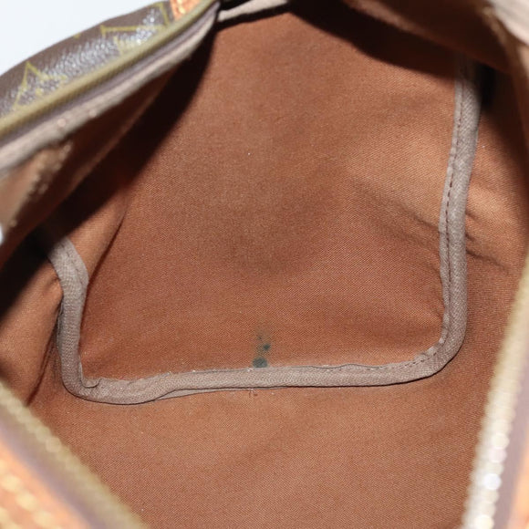 LOUIS VUITTON Monogram Sac Souple 35 Boston Bag M41626 LV Auth hk3035