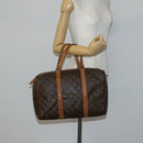 LOUIS VUITTON Monogram Sac Souple 35 Boston Bag M41626 LV Auth hk3035-23