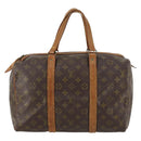 LOUIS VUITTON Monogram Sac Souple 35 Boston Bag M41626 LV Auth hk3035-13