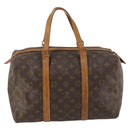 LOUIS VUITTON Monogram Sac Souple 35 Boston Bag M41626 LV Auth hk3035-2