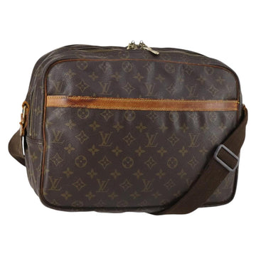 LOUIS VUITTON Monogram Reporter GM Shoulder Bag M45252 LV Auth hk3036