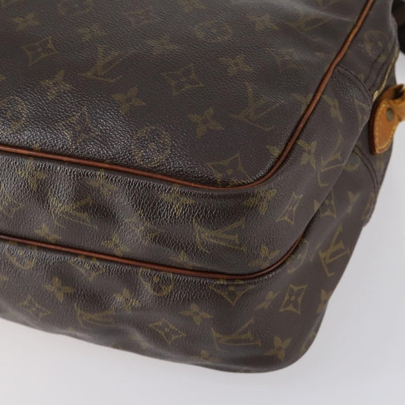 LOUIS VUITTON Monogram Reporter GM Shoulder Bag M45252 LV Auth hk3036