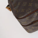 LOUIS VUITTON Monogram Reporter GM Shoulder Bag M45252 LV Auth hk3036-17