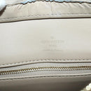 LOUIS VUITTON Monogram Vernis Houston Hand Bag Beige M91004 LV Auth hk3041-10