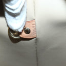 LOUIS VUITTON Monogram Vernis Houston Hand Bag Beige M91004 LV Auth hk3041-12