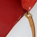 LOUIS VUITTON Monogram Vernis Thompson Street Bag Red M91094 LV Auth hk3043-16