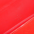 LOUIS VUITTON Monogram Vernis Thompson Street Bag Red M91094 LV Auth hk3043-17