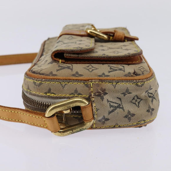 LOUIS VUITTON Monogram Mini Juliet MM Shoulder Bag Blue M92004 LV Auth hk3047