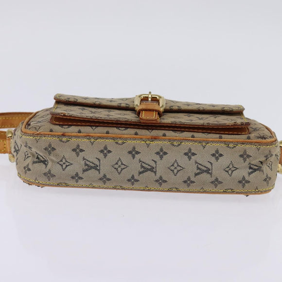 LOUIS VUITTON Monogram Mini Juliet MM Shoulder Bag Blue M92004 LV Auth hk3047