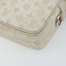 LOUIS VUITTON Monogram Shine McKenna Shoulder Bag Gold M92363 LV Auth hk3048-15