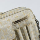 LOUIS VUITTON Monogram Shine McKenna Schoudertas Goud M92363 LV Auth hk3048-17