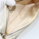 LOUIS VUITTON Monogram Shine McKenna Shoulder Bag Gold M92363 LV Auth hk3048-11