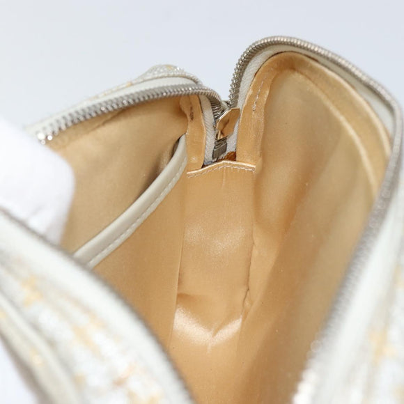 LOUIS VUITTON Monogram Shine McKenna Schoudertas Goud M92363 LV Auth hk3048