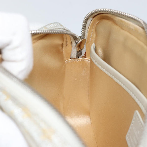 LOUIS VUITTON Monogram Shine McKenna Schoudertas Goud M92363 LV Auth hk3048