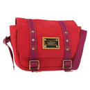 LOUIS VUITTON Antigua Buzzus PM Shoulder Bag Red Purple M40040 LV Auth hk3049-1