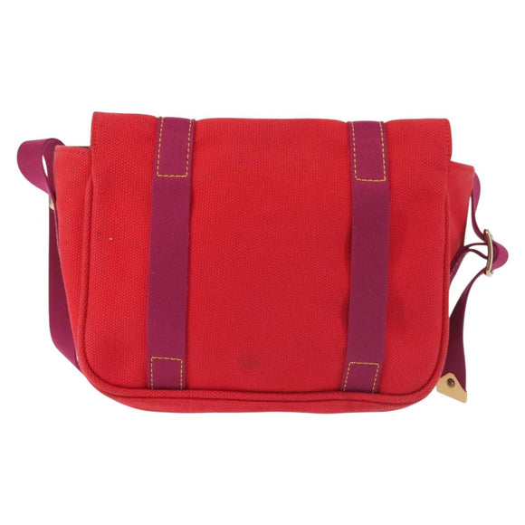 LOUIS VUITTON Antigua Buzzus PM Shoulder Bag Red Purple M40040 LV Auth hk3049