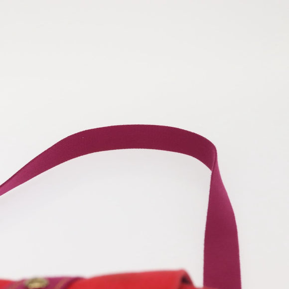 LOUIS VUITTON Antigua Buzzus PM Shoulder Bag Red Purple M40040 LV Auth hk3049