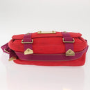 LOUIS VUITTON Antigua Buzzus PM Shoulder Bag Red Purple M40040 LV Auth hk3049-9