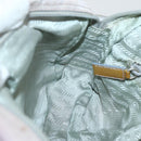 PRADA Shoulder Bag Nylon Pink Silver Auth hk3053-20