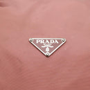 PRADA Hand Bag Nylon Pink Silver Auth hk3055-17