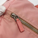 PRADA Hand Bag Nylon Pink Silver Auth hk3055-18