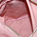 PRADA Hand Bag Nylon Pink Silver Auth hk3055-20