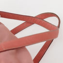 PRADA Hand Bag Nylon Pink Silver Auth hk3055-8