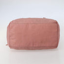 PRADA Hand Bag Nylon Pink Silver Auth hk3055-5