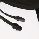 PRADA Backpack Nylon Khaki Silver Auth hk3056-25