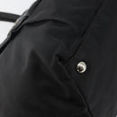PRADA Tote Bag Nylon Black Silver Auth hk3058-11