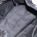 PRADA Tote Bag Nylon Black Silver Auth hk3058-16