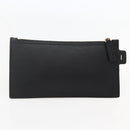 SAINT LAURENT Tote Bag Leather Black Auth hk3059-22