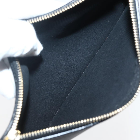 SAINT LAURENT Tote Bag Leather Black Auth hk3059