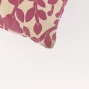 SAINT LAURENT Tote Bag Canvas Silver Purple 147396 Auth hk3060-15