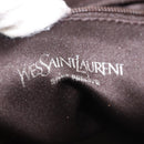 SAINT LAURENT Tote Bag Canvas Silver Purple 147396 Auth hk3060-18