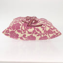 SAINT LAURENT Tote Bag Canvas Silver Purple 147396 Auth hk3060-5